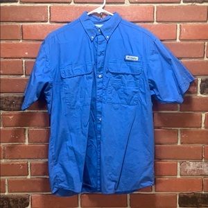 Columbia short sleeve button up